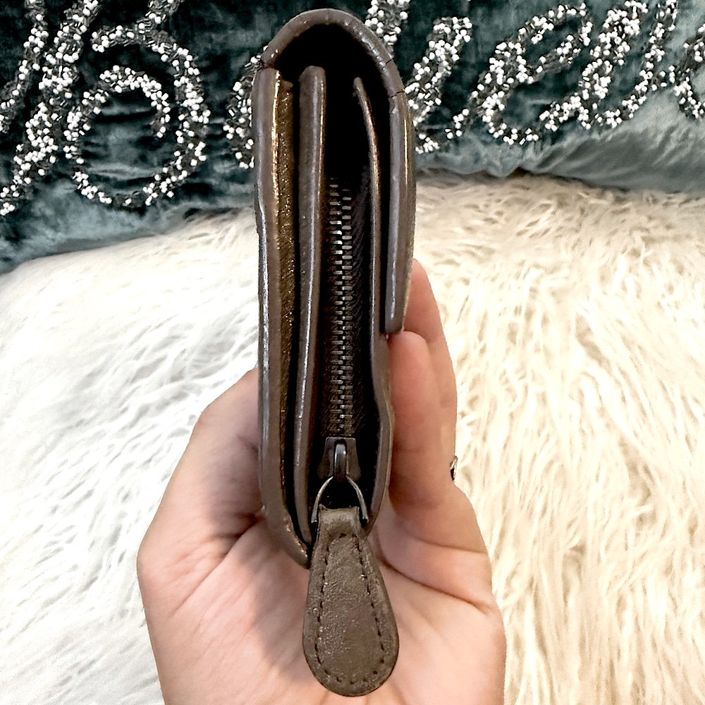⭐️💲SOLD💲⭐️ Bottega Veneta intrecciato Leather vintage weave wallet - Picture 12 of 14